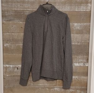 Men's Michael Kors Half Zip Logo Pullover-M